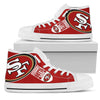 Straight Outta San Francisco 49ers High Top Shoes