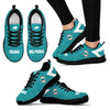 Pattern Logo Slide In Line Miami Dolphins Sneakers