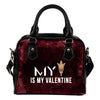 My Love Valentine Fashion Arizona State Sun Devils Shoulder Handbags