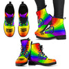 Colorful Rainbow Detroit Tigers Boots
