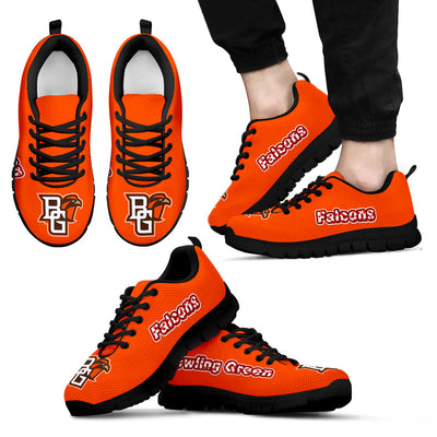 Magnificent Bowling Green Falcons Amazing Logo Sneakers