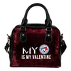 My Perfectly Valentine Fashion Toronto Blue Jays Shoulder Handbags