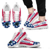 Proud Of American Flag Three Line Carolina Panthers Sneakers