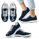 Marvelous Striped Stunning Logo Kansas City Royals Sneakers