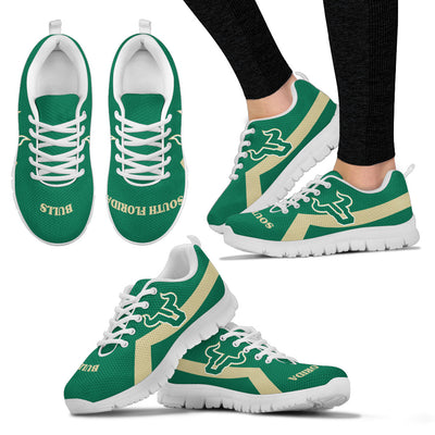 South Florida Bulls Line Logo Sneakers