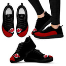 Valentine Love Red Colorful New Jersey Devils Sneakers