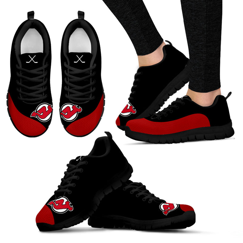 Valentine Love Red Colorful New Jersey Devils Sneakers