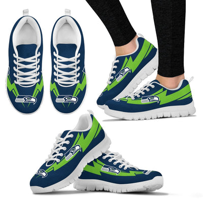 Three Amazing Good Line Charming Logo Seattle Seahawks Sneakers