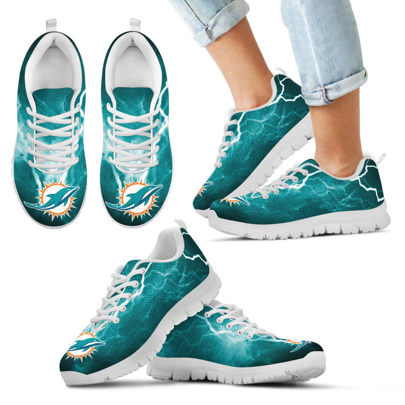 Miami Dolphins Thunder Power Sneakers