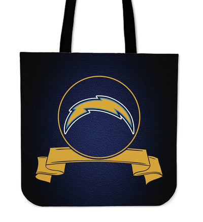 Score Art Los Angeles Chargers Tote Bags