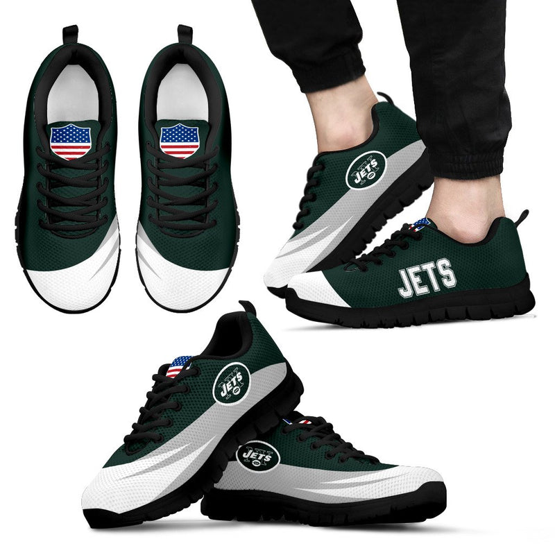 Awesome Gift Logo New York Jets Sneakers
