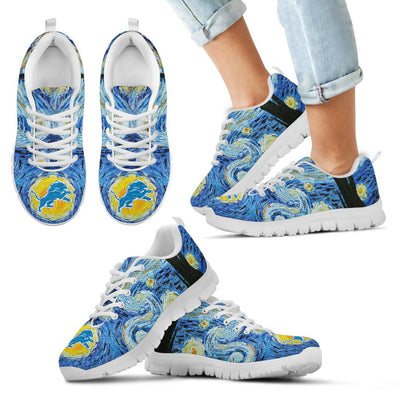 Sky Style Art Nigh Exciting Detroit Lions Sneakers