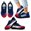 Awesome Gift Logo Atlanta Braves Sneakers