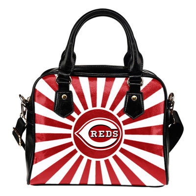 Central Awesome Paramount Luxury Cincinnati Reds Shoulder Handbags