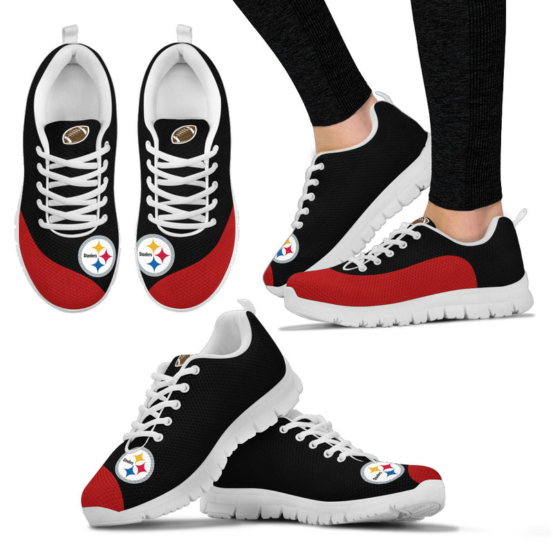 Valentine Love Red Colorful Pittsburgh Steelers Sneakers