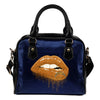 Beautiful Lips Elegant Logo Los Angeles Chargers Shoulder Handbags