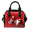 Superior Cupid Love Delightful Los Angeles Dodgers Shoulder Handbags