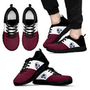 Separate Colours Section Superior Colorado Avalanche Sneakers