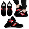 Three Colors Vertical Cincinnati Bearcats Sneakers