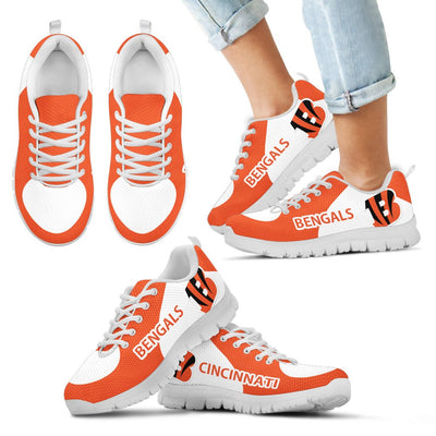 Cincinnati Bengals Top Logo Sneakers