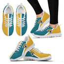 Dynamic Aparted Colours Beautiful Logo Jacksonville Jaguars Sneakers