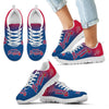 Colorful Unofficial Atlanta Braves Sneakers