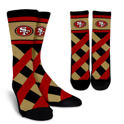 Sports Highly Dynamic Beautiful San Francisco 49ers Crew Socks