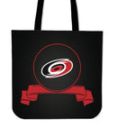 Score Art Carolina Hurricanes Tote Bags