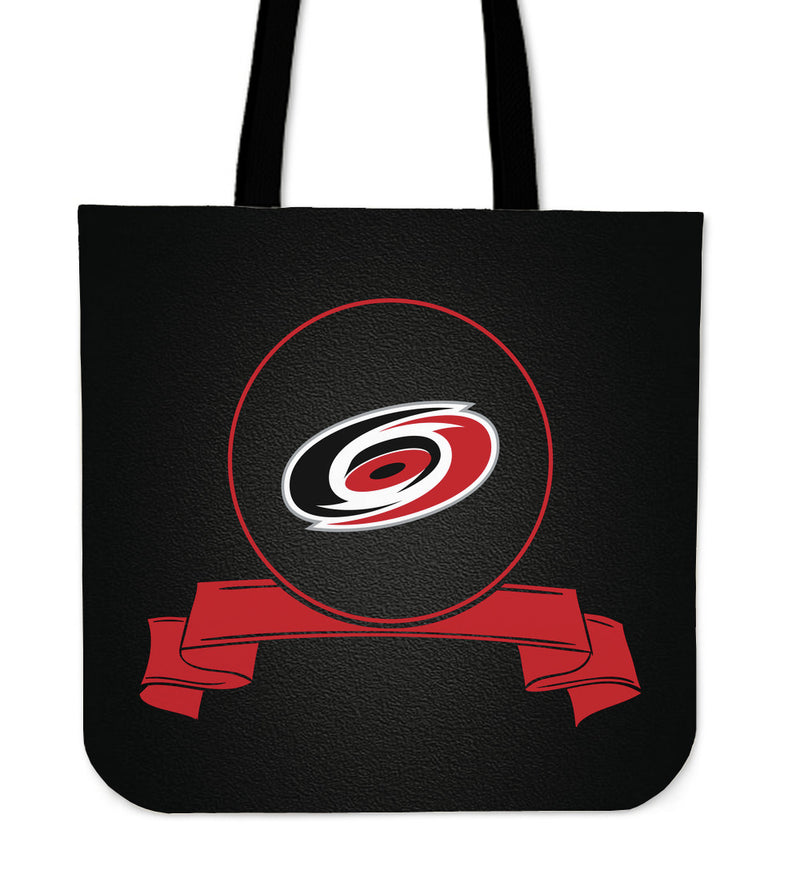 Score Art Carolina Hurricanes Tote Bags