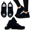 Marvelous Striped Stunning Logo Buffalo Sabres Sneakers