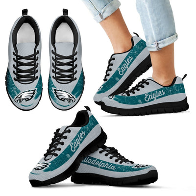 Cool Line Logo Philadelphia Eagles Sneakers