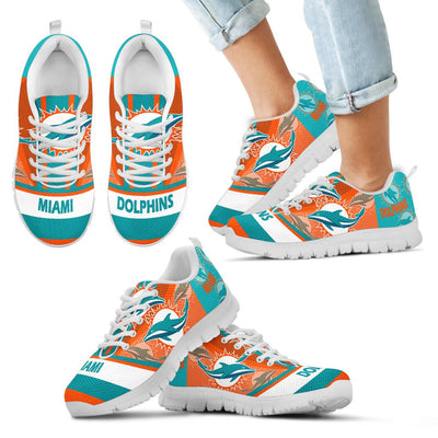 Three Impressing Point Of Logo Miami Dolphins Sneakers