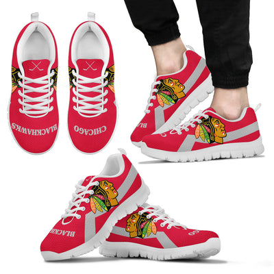 Chicago Blackhawks Line Logo Sneakers