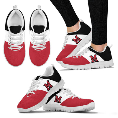 Separate Colours Section Superior Miami RedHawks Sneakers