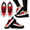 Super Beautiful SMU Mustangs Sneakers Jagged Saws Creative Draw