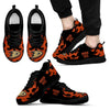 Tribal Flames Pattern Anaheim Ducks Sneakers