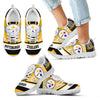 Three Impressing Point Of Logo Pittsburgh Steelers Sneakers