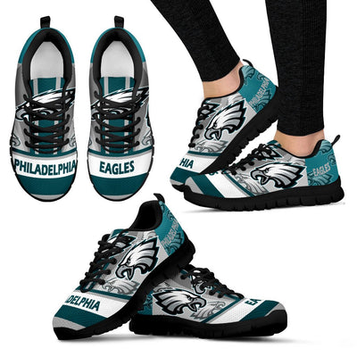 Three Impressing Point Of Logo Philadelphia Eagles Sneakers