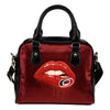 Beautiful Lips Elegant Logo Carolina Hurricanes Shoulder Handbags