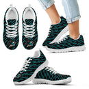Marvelous Striped Stunning Logo San Jose Sharks Sneakers