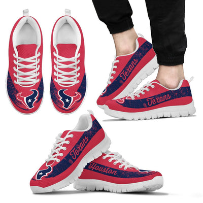 Cool Line Logo Houston Texans Sneakers