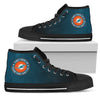 Cool They Hate Us Cause They Ain't Us Miami Dolphins High Top Shoes