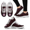 Marvelous Striped Stunning Logo Washington Nationals Sneakers