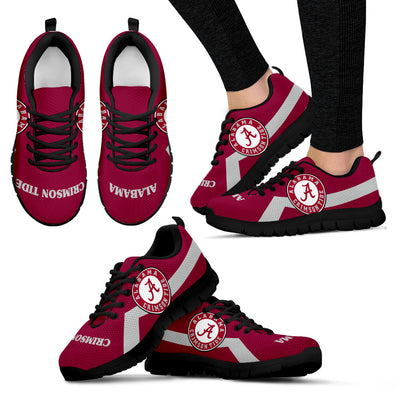 Alabama Crimson Tide Line Logo Sneakers