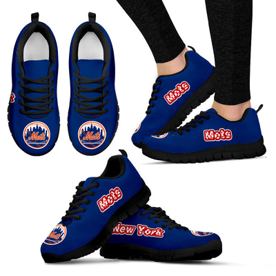 Magnificent New York Mets Amazing Logo Sneakers