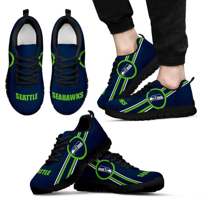 Fall Of Light Seattle Seahawks Sneakers