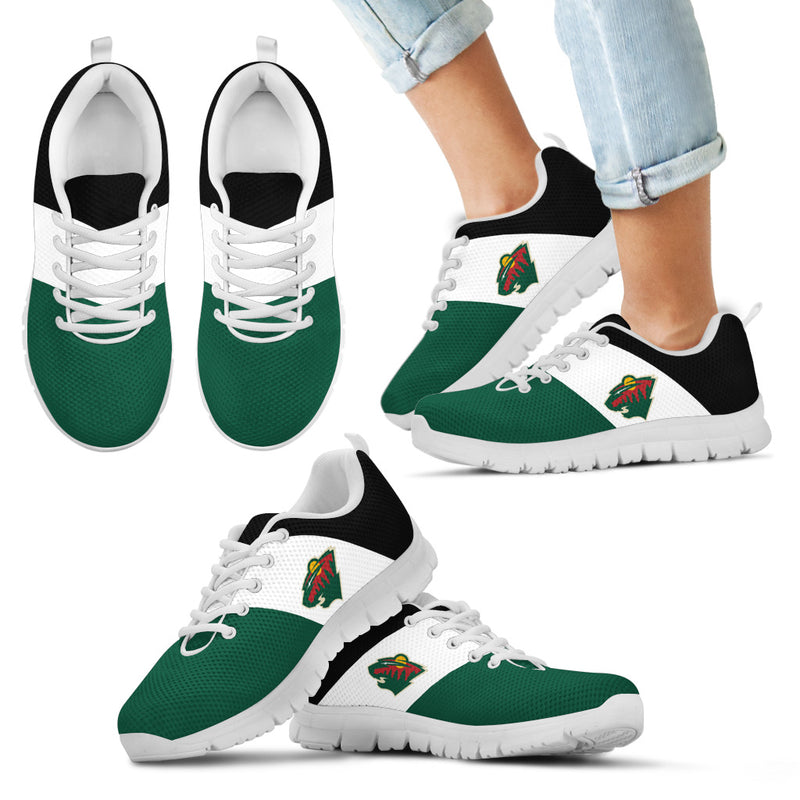 Separate Colours Section Superior Minnesota Wild Sneakers
