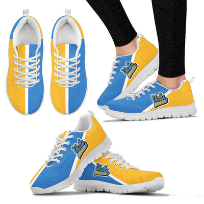 Dynamic Aparted Colours Beautiful Logo UCLA Bruins Sneakers