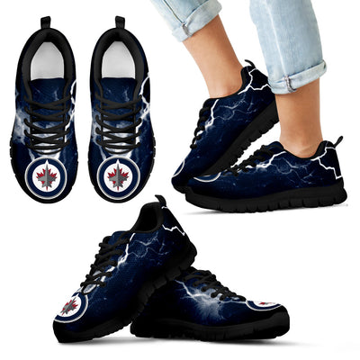 Winnipeg Jets Thunder Power Sneakers