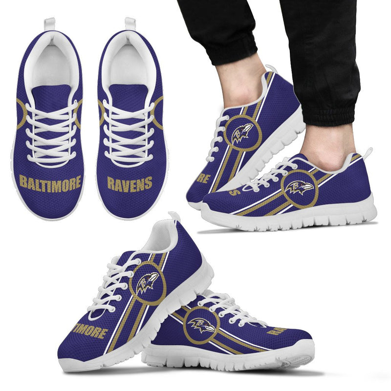 Fall Of Light Baltimore Ravens Sneakers